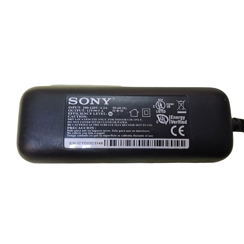 آداپتور 12 ولت 5 آمپر سونی مدل لپ تاپی