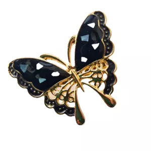 گل سینه زنانه مدل پروانه کد brg 1839