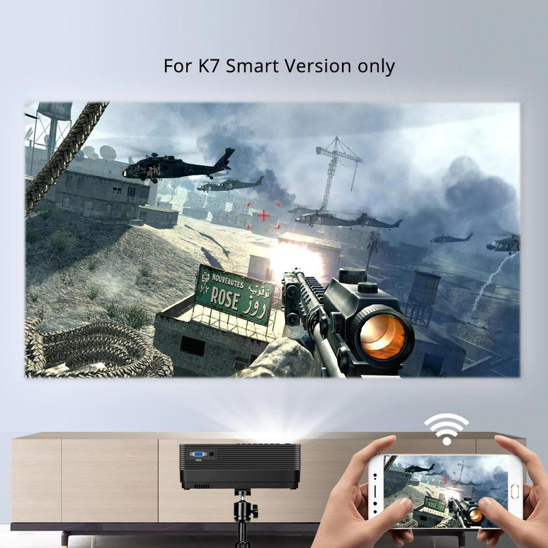 مینی ویدئو پروژکتور بینتیک مدل K7 Smart