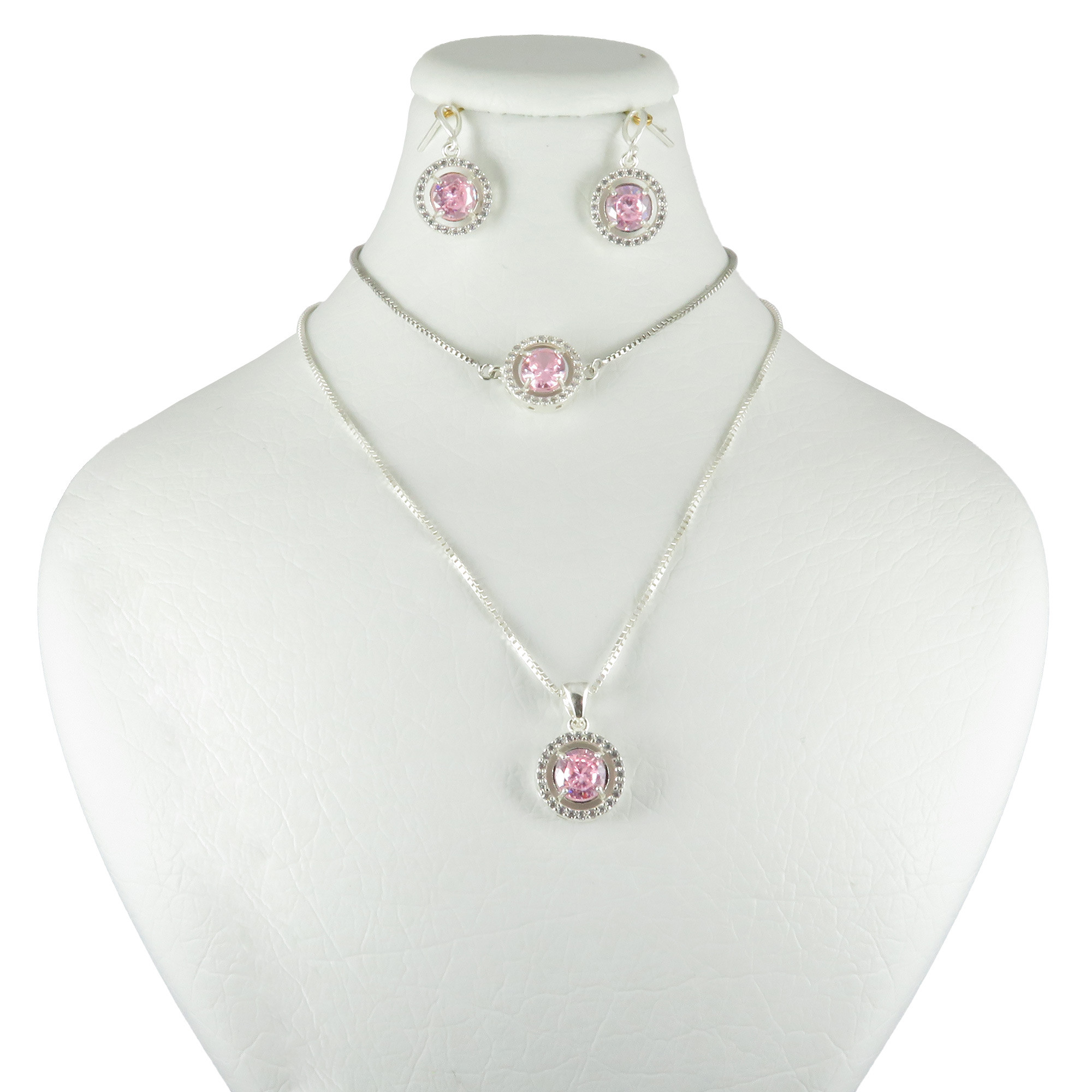 نیم ست نقره زنانه مدل AV180D-S7 C11