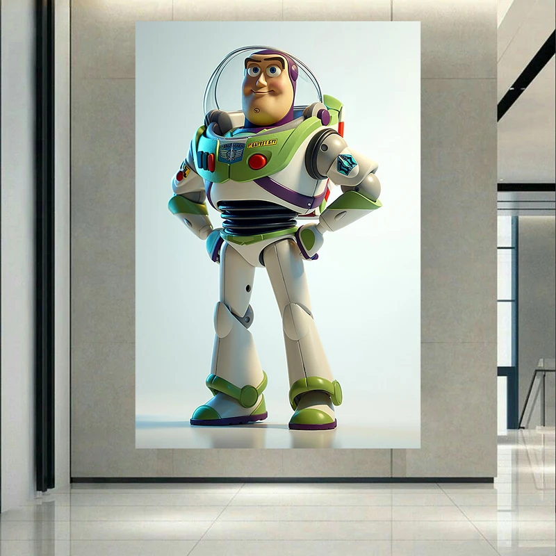  تابلو بوم طرح داستان اسباب بازی مدل بازلایتیر کد AR303498