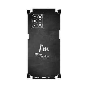 MAHOOT Teacher-FullSkin Cover Sticker for Oppo Find X3 Pro