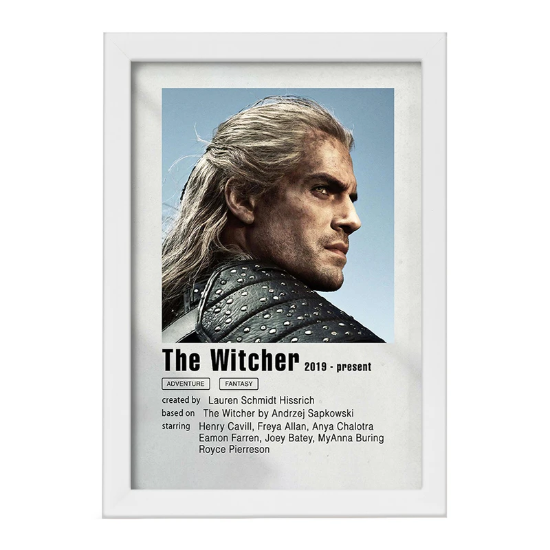 تابلو خندالو مدل ویچر کد F11295