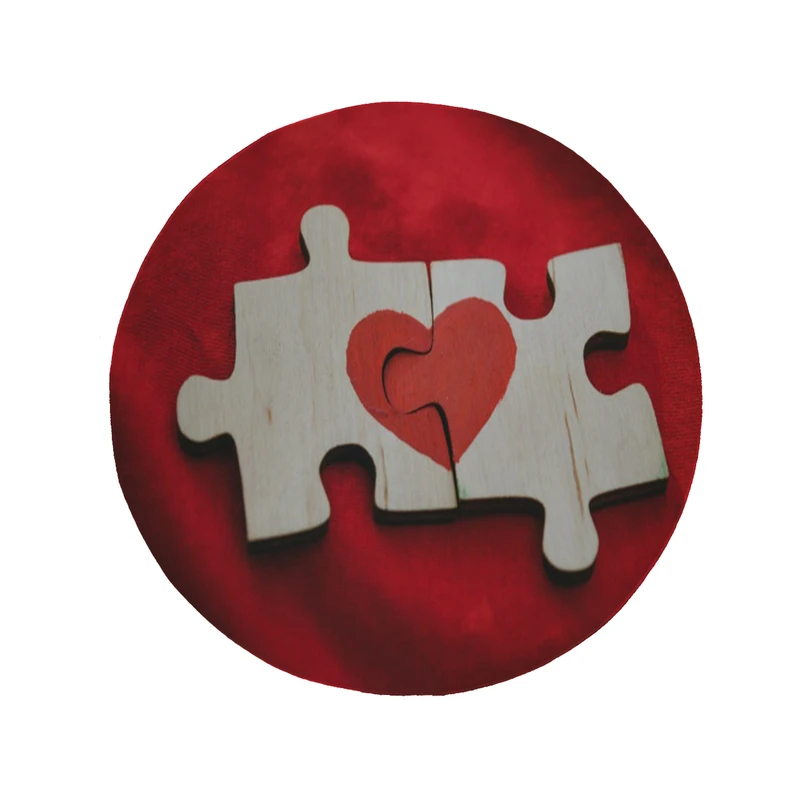 پادری مدل دایره طرح پازل کد 8194 سایز 90 × 90 سانتی متر