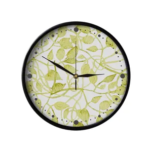 ساعت دیواری مدوپد طرح شاخه آبی مدل PAT00024