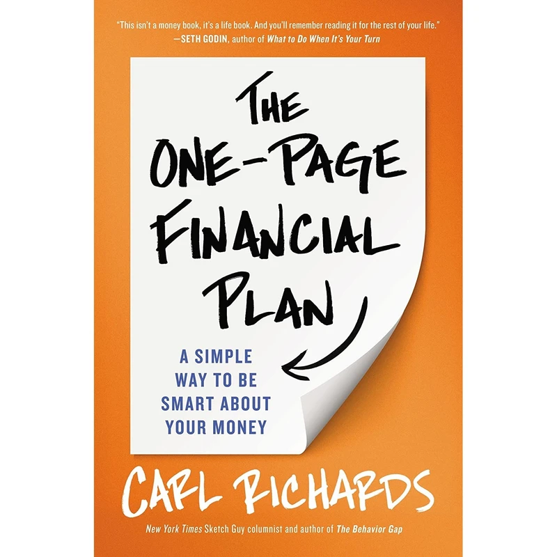 کتاب The One-Page Financial Plan اثر Carl Richards انتشارات Portfolio