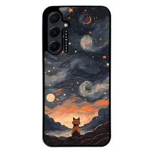 AKAM AMC-WSGA55-DOGS-4 Cover For Samsung Galaxy A55