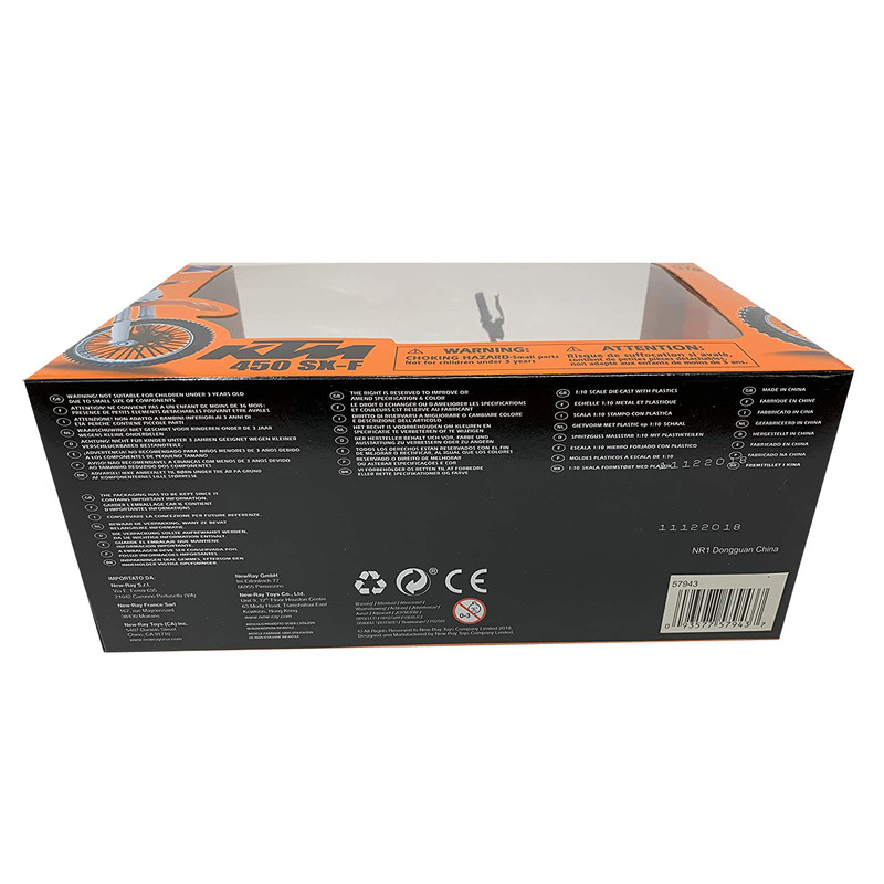 ماکت موتور نیو ری طرح کراس مدل KTM450SX-F ماکت موتور نیو ری طرح کراس مدل KTM450SX-F