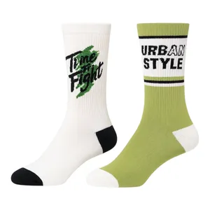 جوراب ورزشی ضد تعریق ساق بلند زنانه مدل gr-2 مجموعه 2 عددی