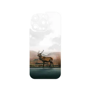 MAHOOT Horned_Deer Cover Sticker for Apple iPhone 16 Pro