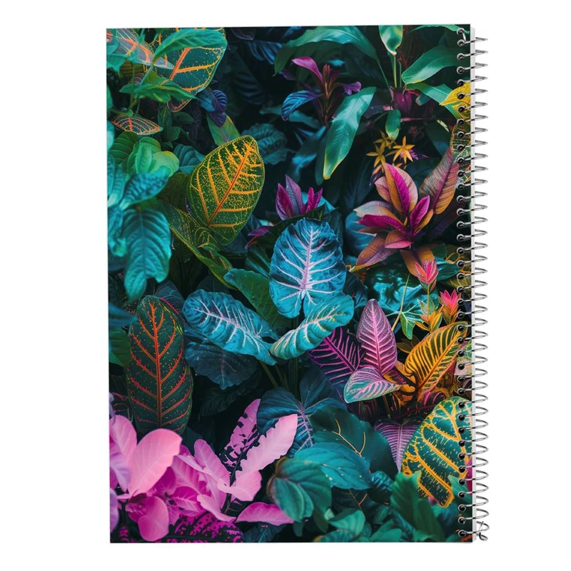 دفتر شطرنجی 50 برگ مدوپد طرح برگ کد DF15589