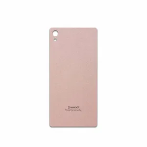 MAHOOT Rose Gold Leather Cover Sticker for Sony Xperia Z3 Plus