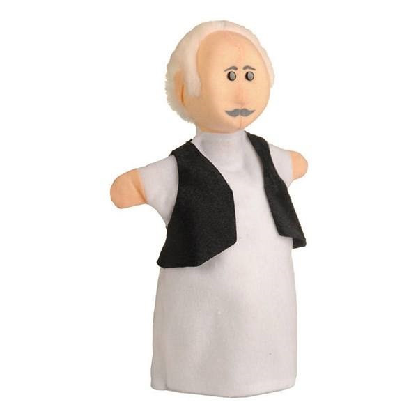 عروسک نمایشی مدل پدربزرگ و مادربزرگ مجموعه 2 عددی