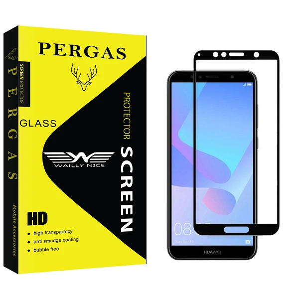 محافظ صفحه نمایش وایلی نایس مدل Pergas مناسب برای گوشی موبایل هوآوی Y6 Prime 2018