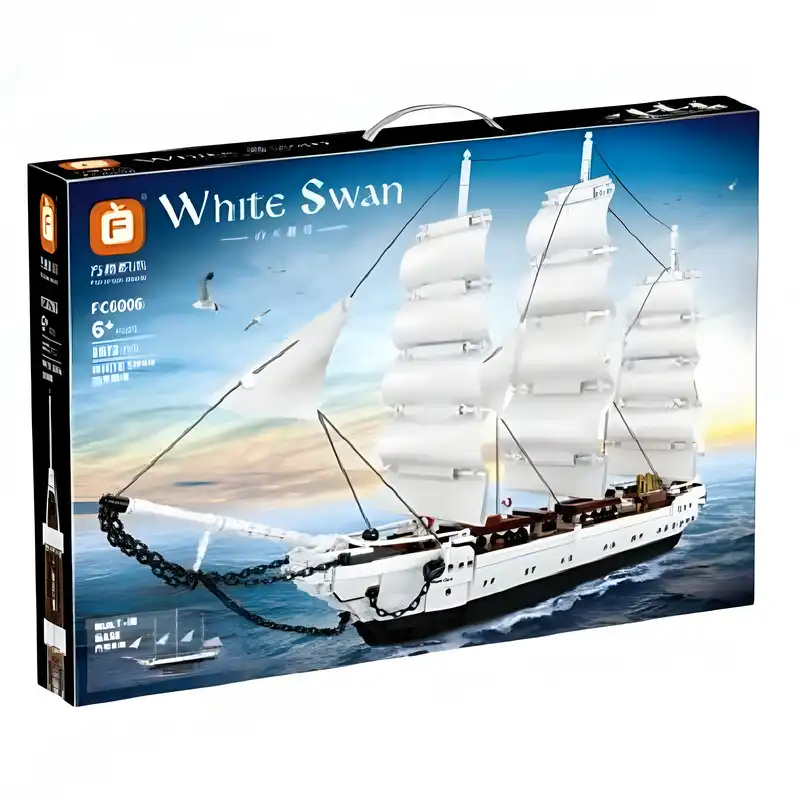 ساختنی طرح کشتی بادبانی مدل White Swan کد FC6006