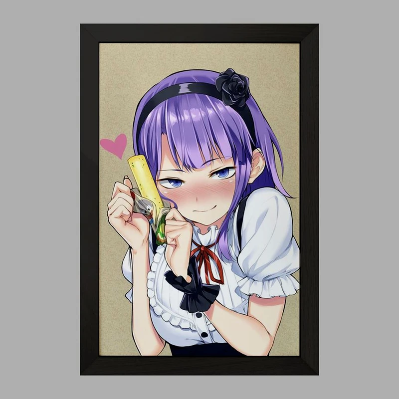 تابلو خندالو مدل شیداره انیمه داگاشی کاشی Dagashi Kashi  کد 22532