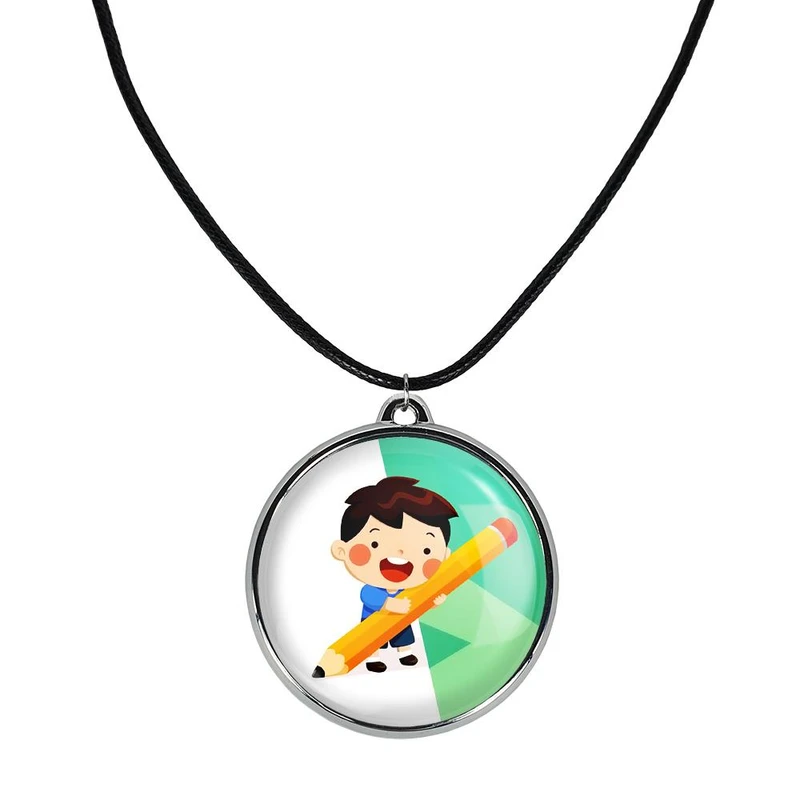 گردنبند خندالو مدل بازگشت به مدرسه کد 3006030061