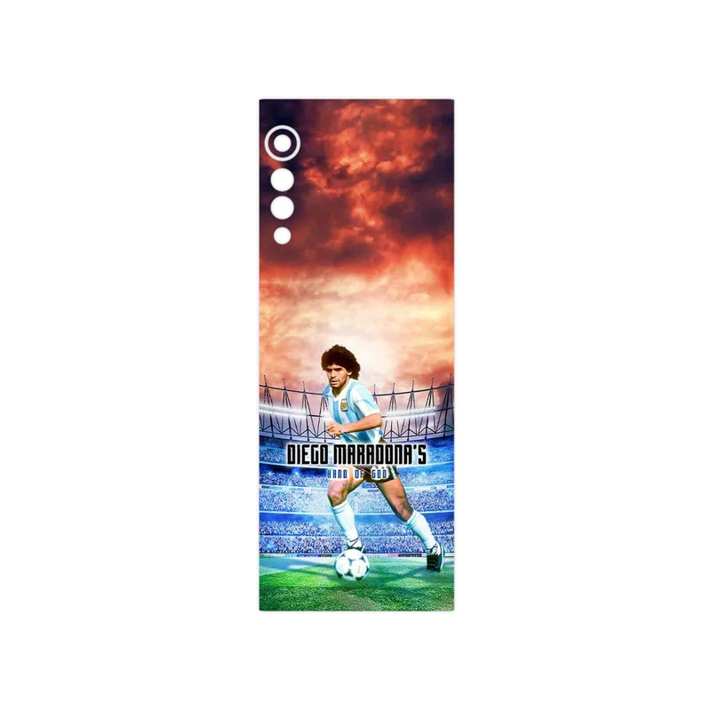 برچسب پوششی ماهوت مدل Diego Maradona مناسب برای گوشی موبایل ال جی Velvet 5G