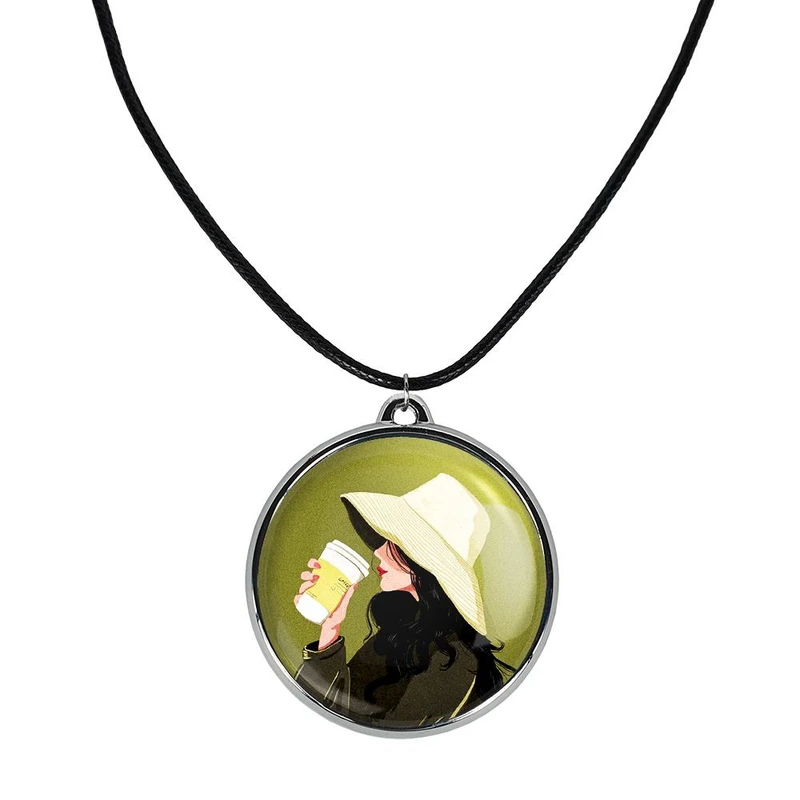 گردنبند خندالو مدل مینیمال دخترانه کد 2869728698