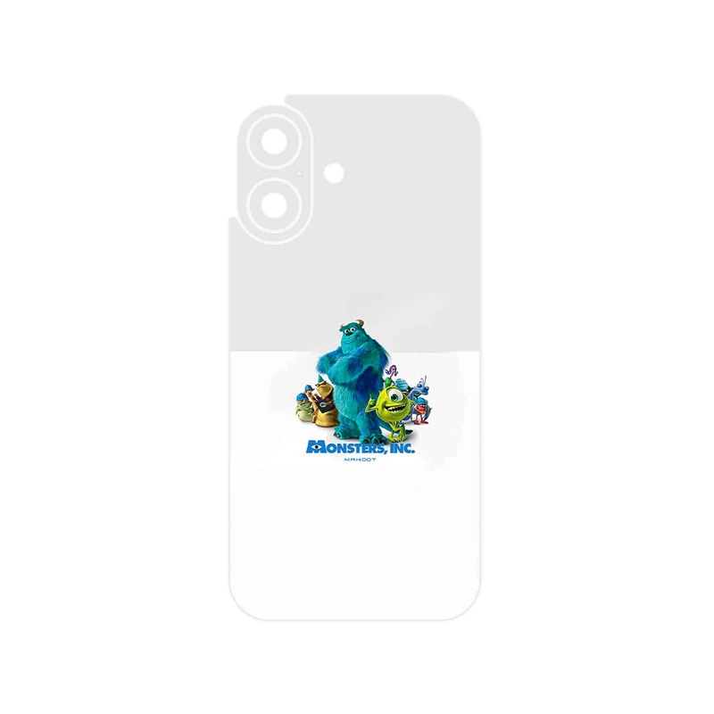 برچسب پوششی ماهوت مدل Monsters Inc مناسب برای گوشی موبایل اپل iPhone 16