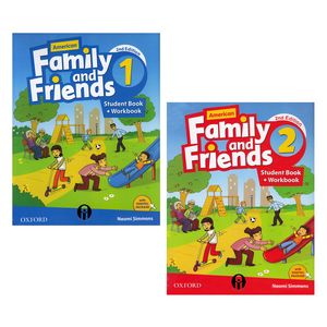 نقد و بررسی کتاب Family And Friends Second Edition اثر Naomi Simmons انتشارات الوندپویان جلد 1 و 2 توسط خریداران