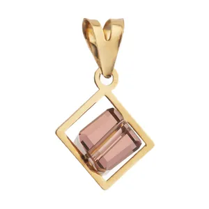 آویز گردنبند طلا 18 عیار زنانه سین سان مدل SNM107