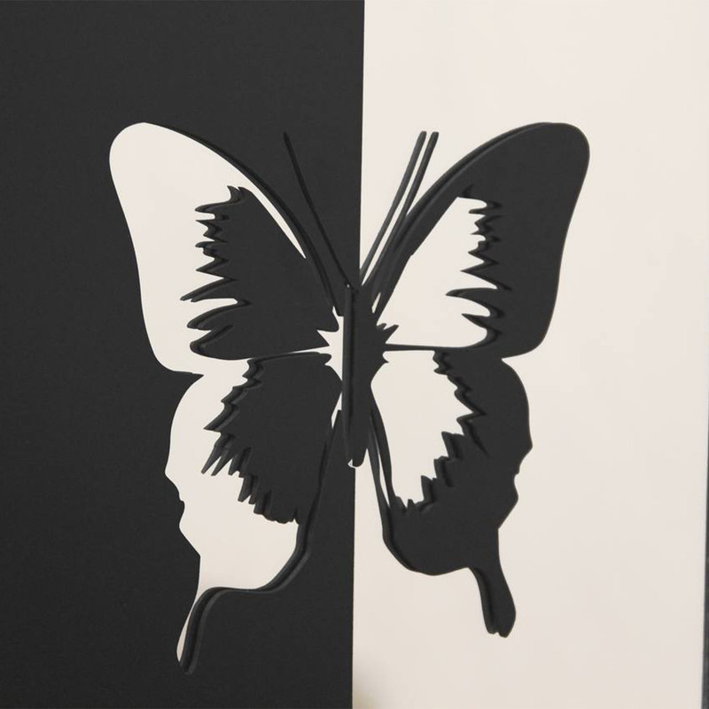 تابلو آینه مدل پروانه