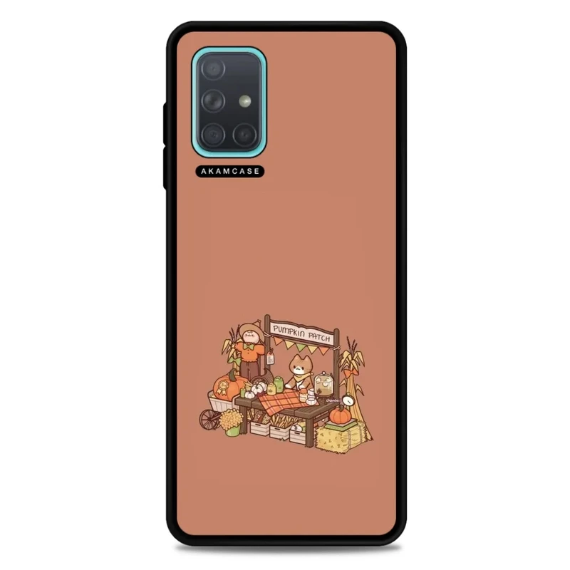 کاور آکام مدل AMC-WSGA71-PUMPKIN-3 مناسب برای گوشی موبایل سامسونگ Galaxy A71
