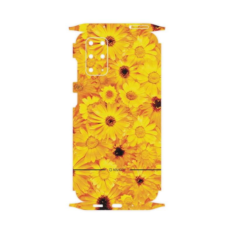 برچسب پوششی ماهوت مدل Yellow-Flower-FullSkin مناسب برای گوشی موبایل سامسونگ Galaxy S20 Plus