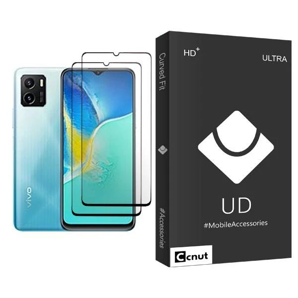 محافظ صفحه نمایش سرامیکی کوکونات مدل UDB Glass2 مناسب برای گوشی موبایل ویوو Y15s بسته دو عددی