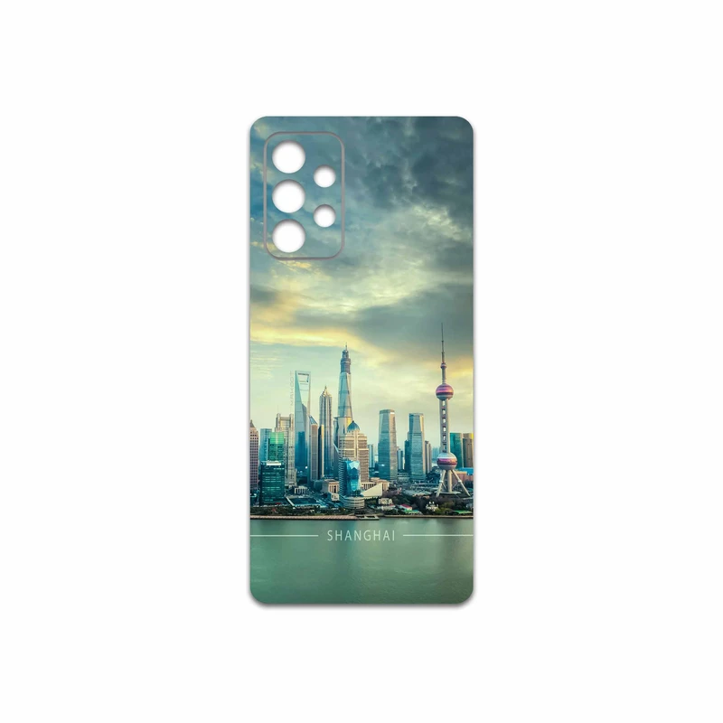 برچسب پوششی ماهوت مدل Shanghai-City مناسب برای گوشی موبایل سامسونگ Galaxy A52s 5G