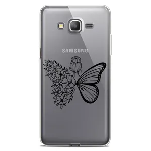 Megafone Butterfly Girl C53-B Cover For Samsung Galaxy J7 2015 / J7 Core