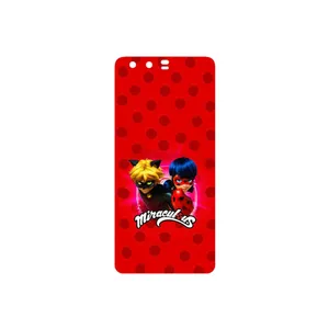 MAHOOT Ladybug and Cat Noir Cover Sticker for Huawei P10
