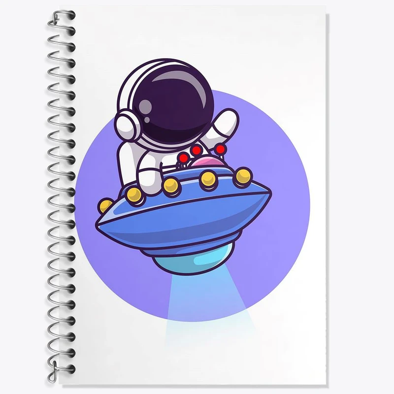 دفتر لغت 50 برگ خندالو مدل فضانورد کد 25065