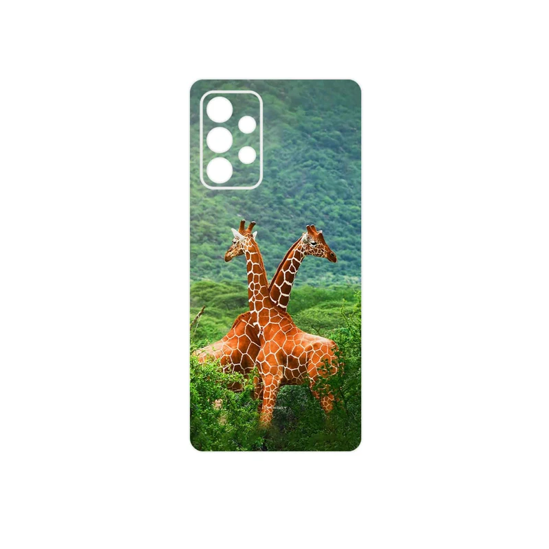 برچسب پوششی ماهوت مدل Giraffe مناسب برای گوشی موبایل سامسونگ Galaxy A53 5G
