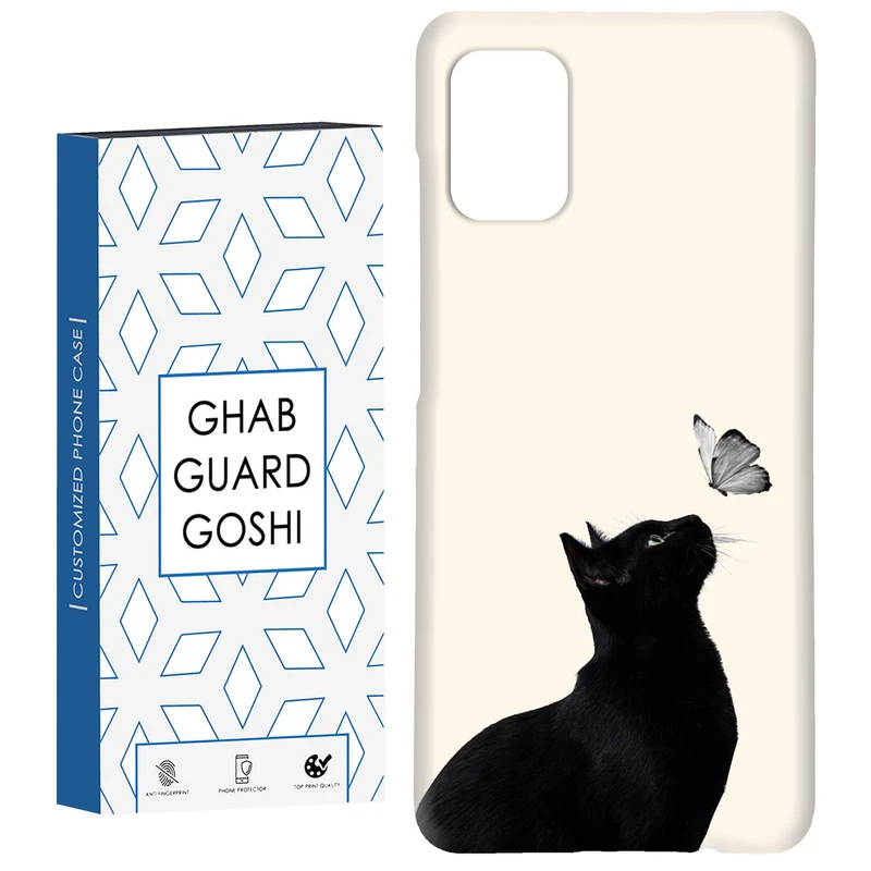 کاور قاب گارد گوشی طرح گربه کد Dimo-316 مناسب برای گوشی موبایل سامسونگ Galaxy A51