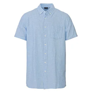 پیراهن آستین کوتاه مردانه لیورجی مدل لینن کد 10928686
