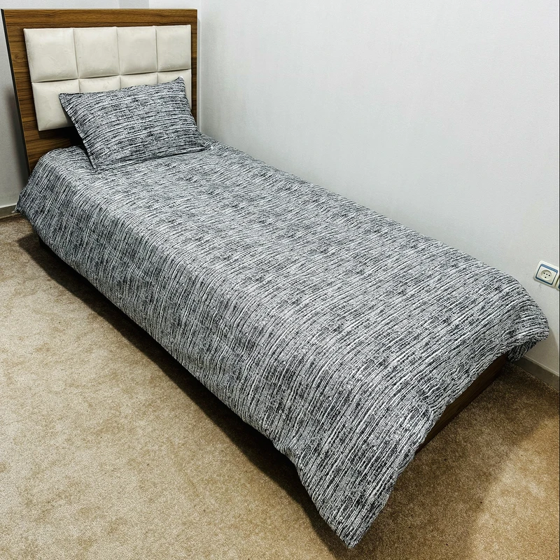 سرویس ملحفه ناتوسا مدل کلاسیک کد 90 یک نفره سه تکه