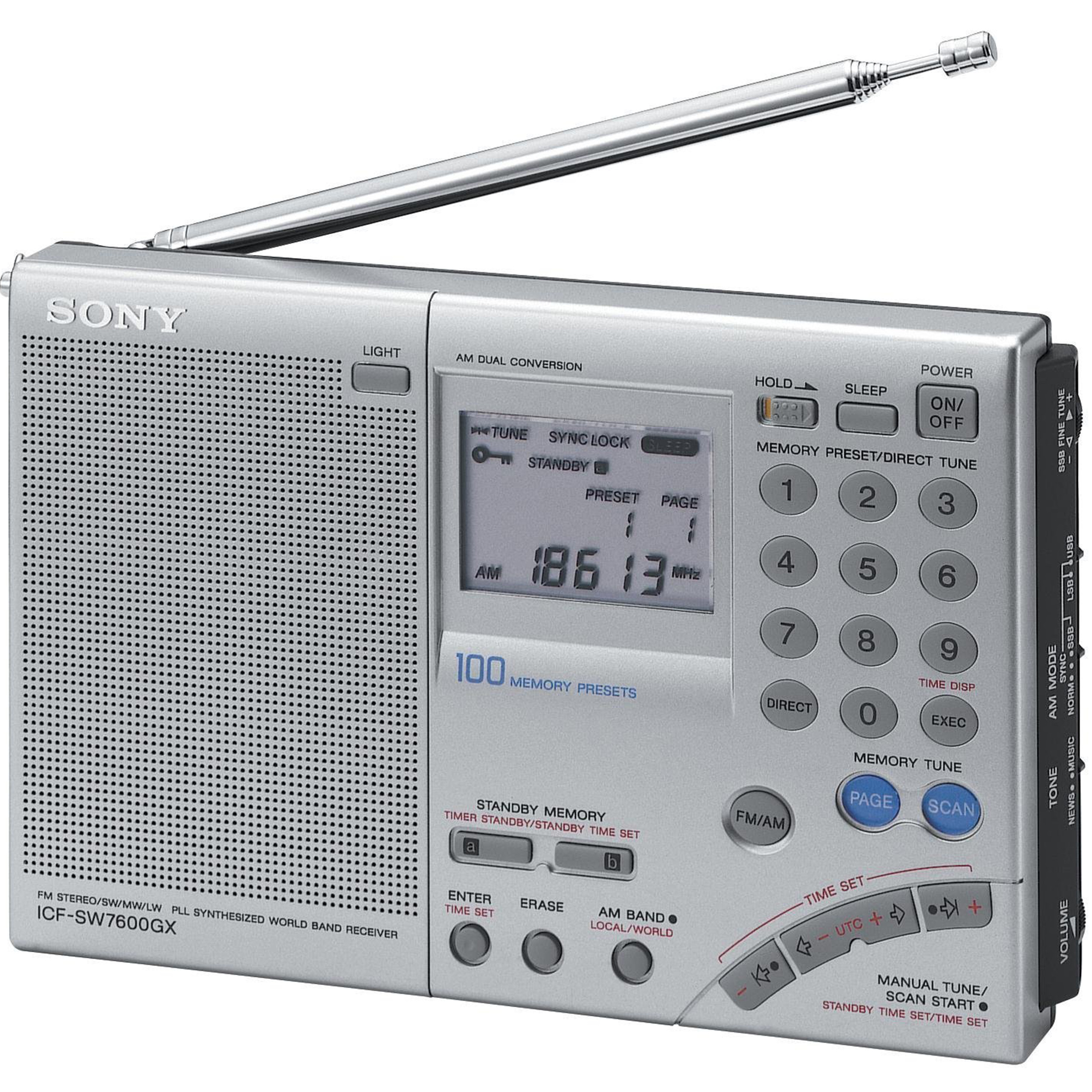 رادیوسونی مدل ICF-SW7600GR