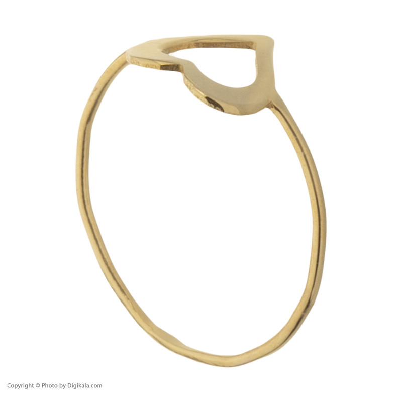 انگشتر طلا 18 عیار زنانه مایا ماهک مدل MR0442 طرح قلب