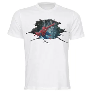 تیشرت مردانه طرح مرد عنکبوتی کد MS449