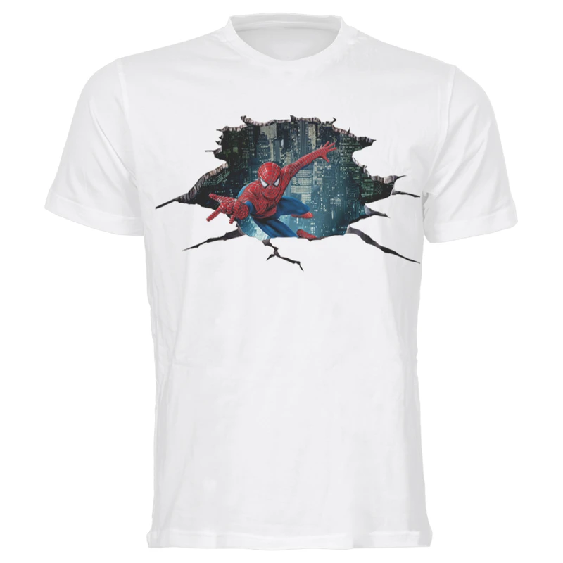 تیشرت مردانه طرح مرد عنکبوتی کد MS449