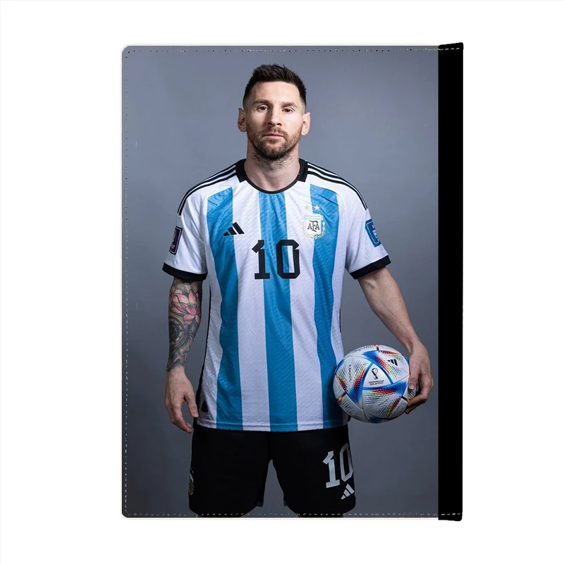 کلاسور پاد آفرین مدل فوتبالی طرح مسی کد p515