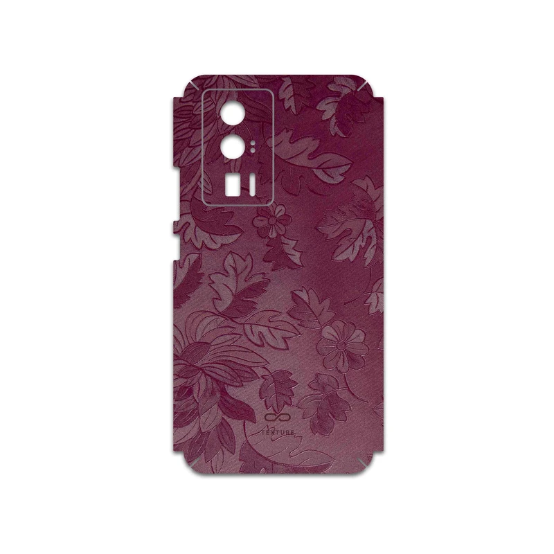 برچسب پوششی ماهوت مدل Red-Wildflower مناسب برای گوشی موبایل شیائومی Poco F5 Pro