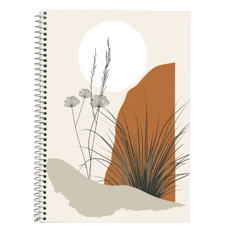 دفتر زبان 50 برگ مدوپد مدل دو خط طرح عاشقانه love کد DF14204