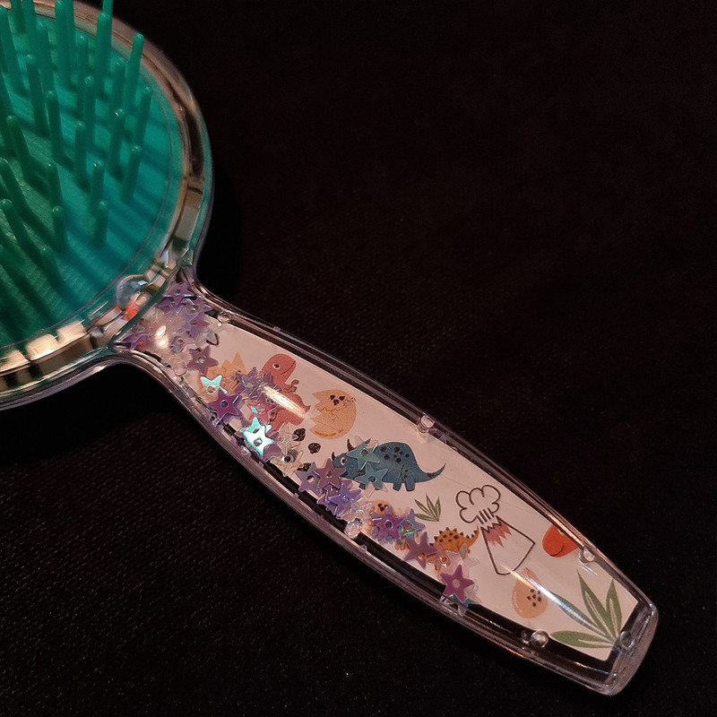 برس کودک مدل آکوریومی طرح دایناسور پولکی