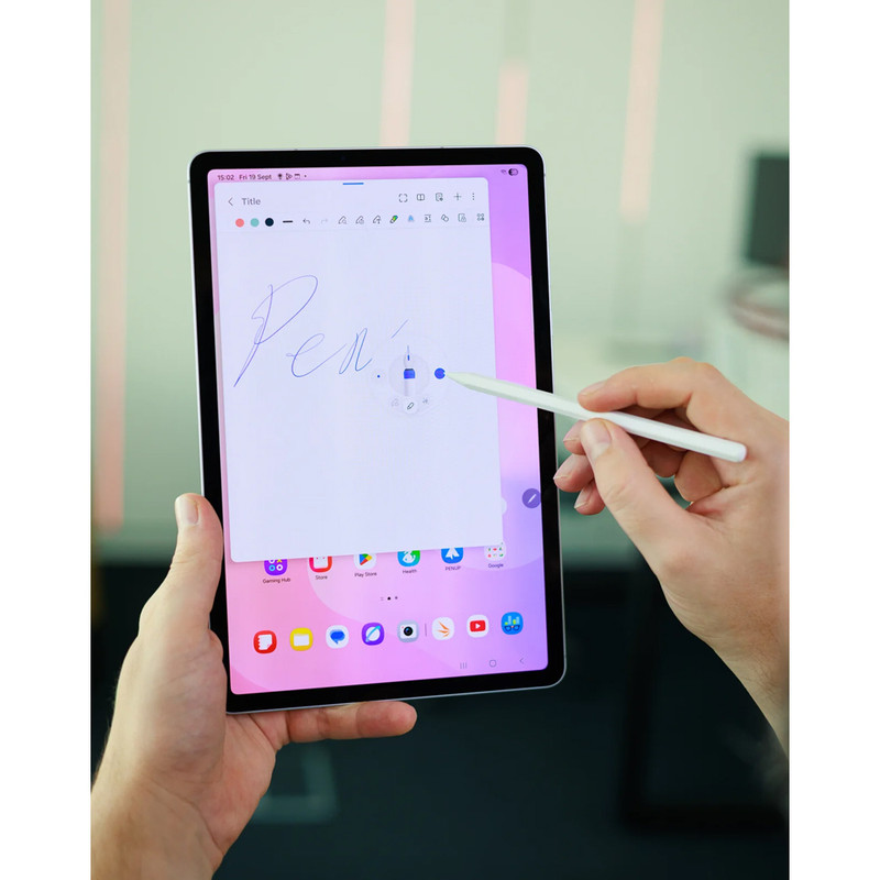 تبلت ۱۱ اینچ سامسونگ مدل Galaxy Tab S11 Wi-Fi ظرفیت 512 گیگابایت و رم 12 گیگابایت، رزولوشن دوربین ۱۳ مگاپیکسل، پشتیبانی از قلم و کیبورد