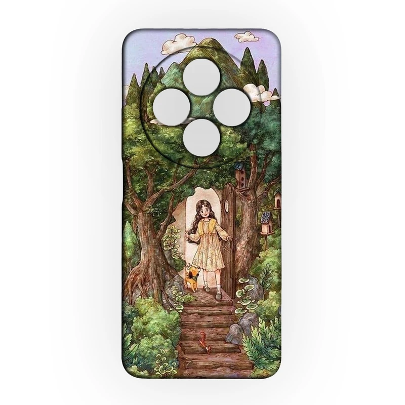 کاور طرح دخترانه کد 255 مناسب برای گوشی موبایل شیائومی Redmi 14C