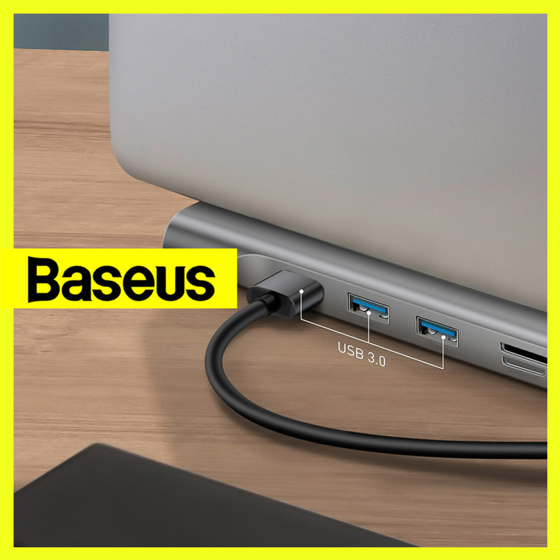 هاب11 پورت USB-C باسئوس مدل CATSX-G0G 3