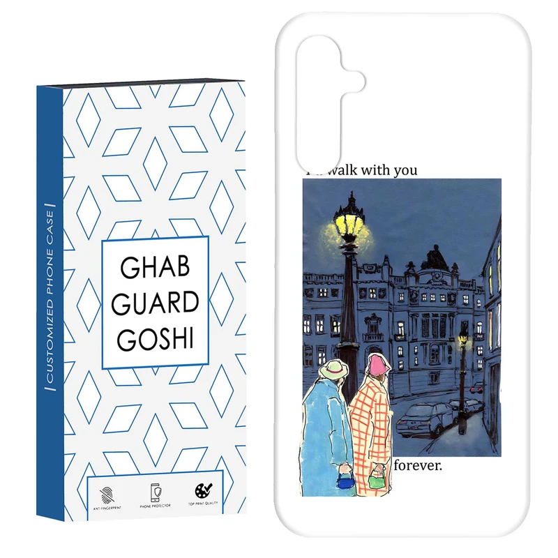 کاور قاب گارد گوشی طرح خیابان کد Dimo-669 مناسب برای گوشی موبایل سامسونگ Galaxy A54